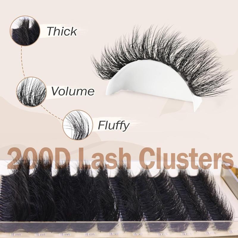 Eyelash Extensions - رموش كثيفة وناعمة جديدة للتركيب الذاتي،