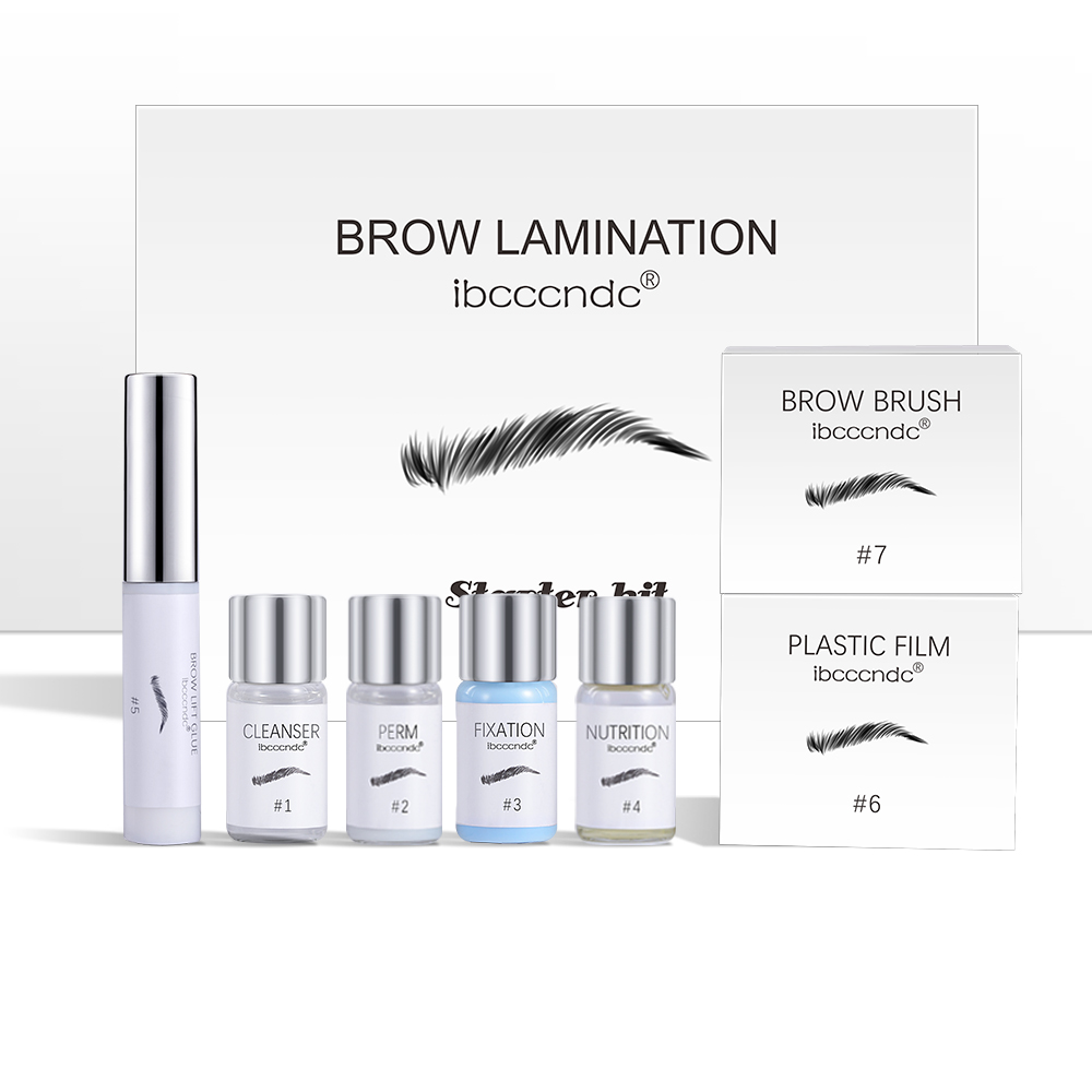 Eyelash Extension Permanent - مجموعة تصفيح الحاجب شبه الدائم الحاجب
