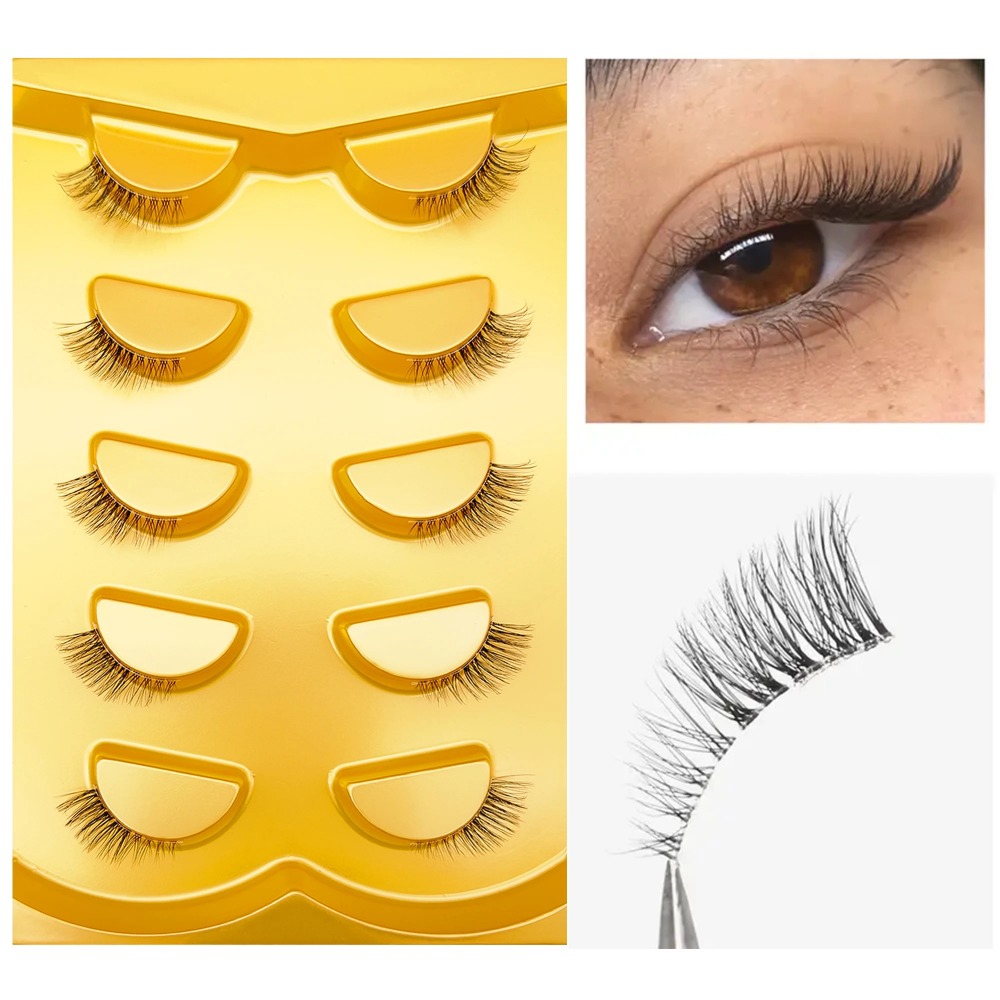 Eyelash Extension Cat Eye - رموش صناعية طبيعية بتأثير عين القطة،
