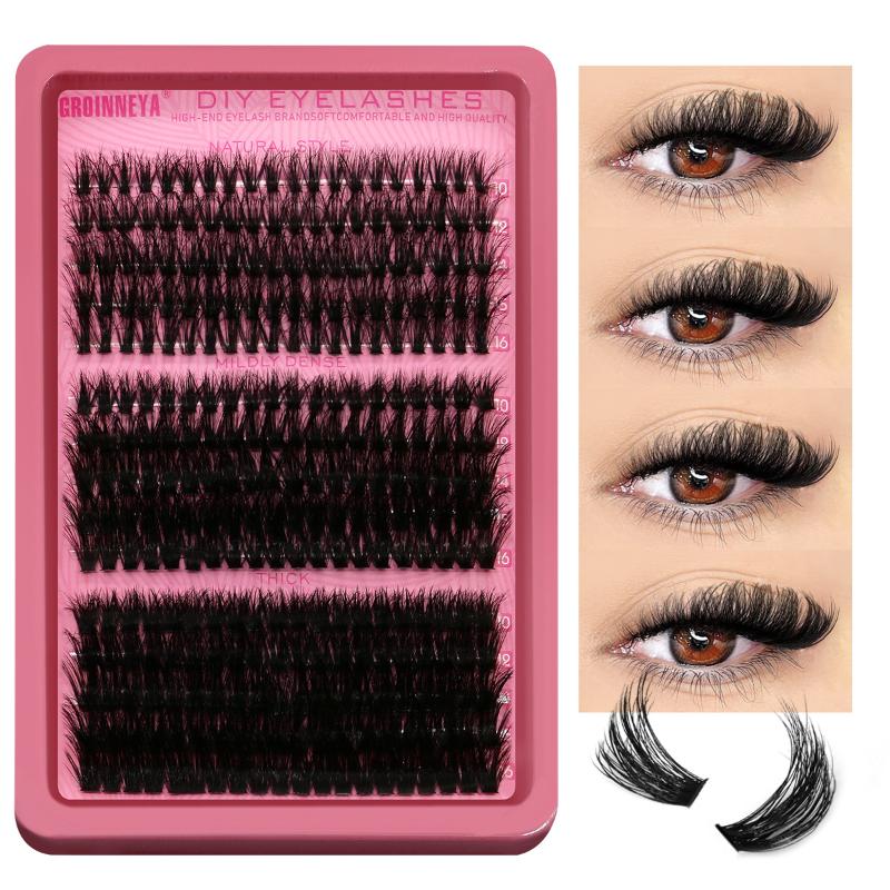 Eyelash Extensions - طقم رموش عنقودية، رموش فردية، صينية