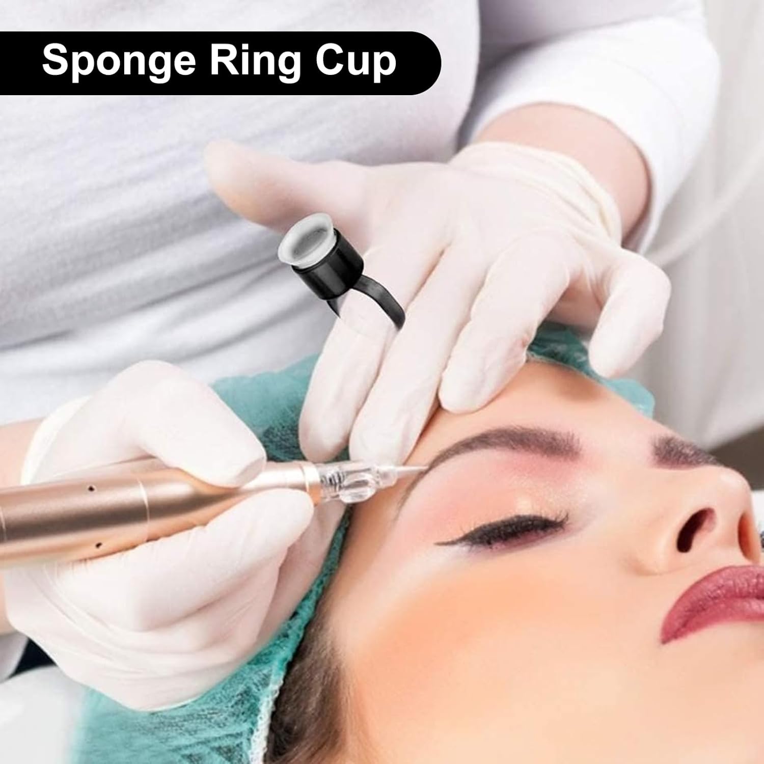50/100 قطعة الوشم الحبر الدائر - مراجعة Eyelash Extension Permanent وسعره