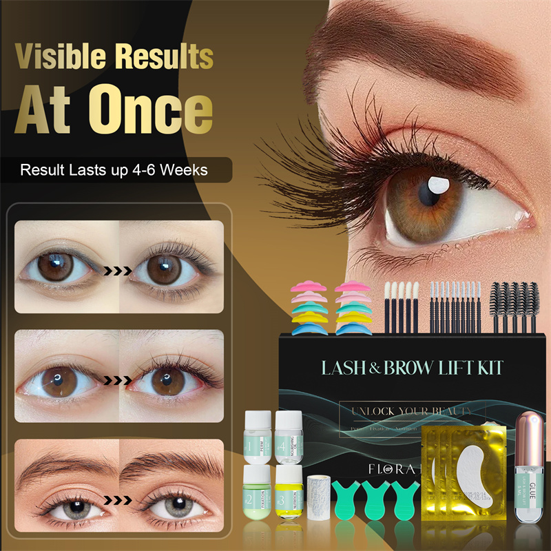 مجموعة رفع الرموش، مجموعة بيرم - مراجعة Eyelash Extension Permanent وسعره