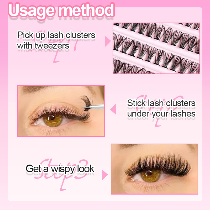 الفردية جلدة رمش tuft 8-16 ملل - مراجعة Eyelash Extensions وسعره