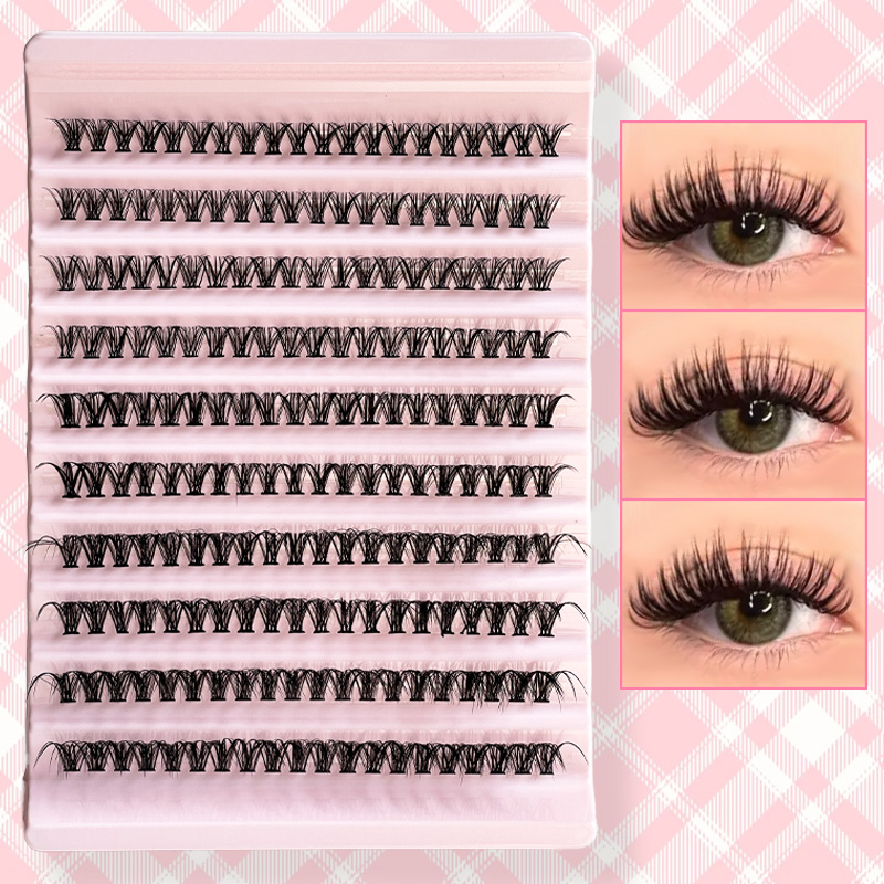 الفردية جلدة رمش tuft 8-16 ملل - مراجعة Eyelash Extensions وسعره