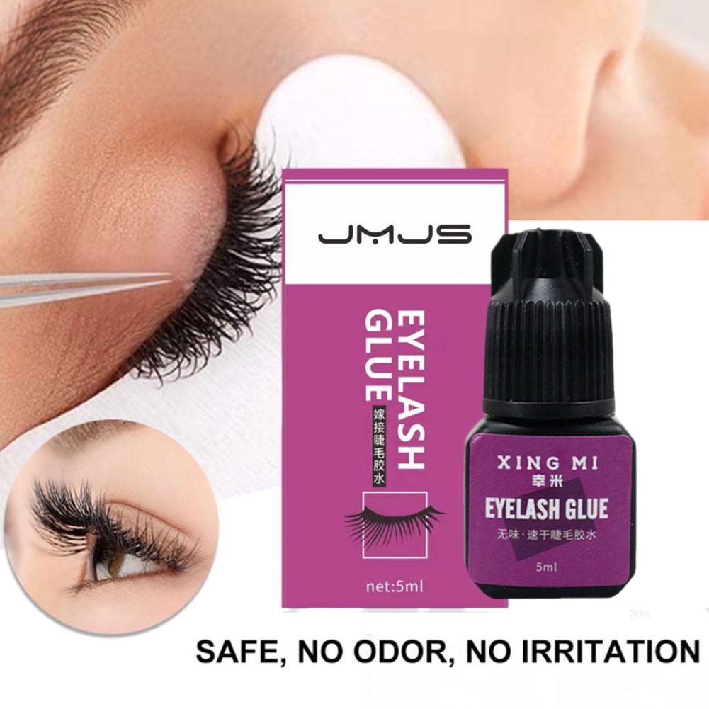 رمش تطعيم الغراء 5 مللي الأسود - مراجعة Eyelash Extension Permanent وسعره
