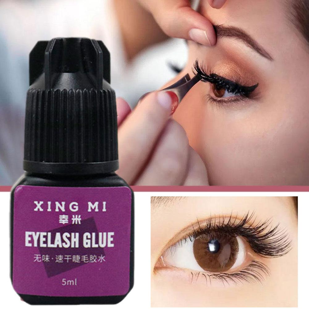 رمش تطعيم الغراء 5 مللي الأسود - مراجعة Eyelash Extension Permanent وسعره