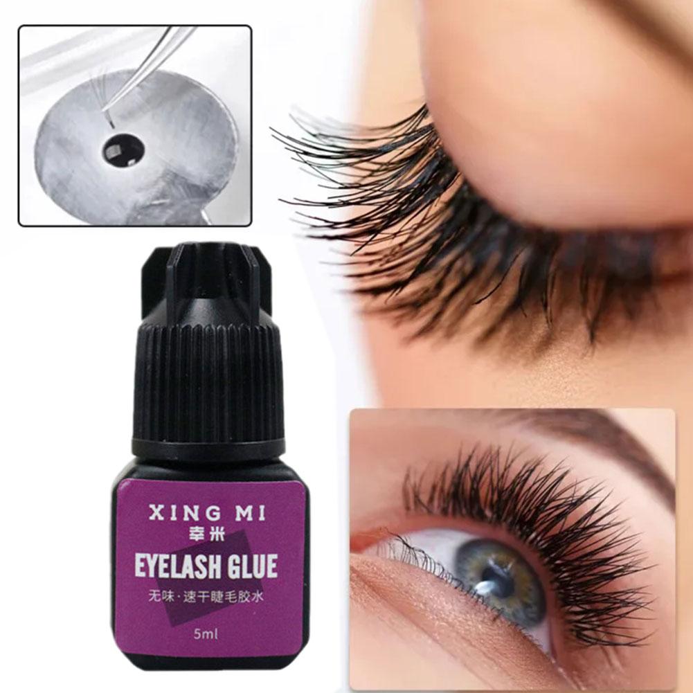 رمش تطعيم الغراء 5 مللي الأسود - مراجعة Eyelash Extension Permanent وسعره