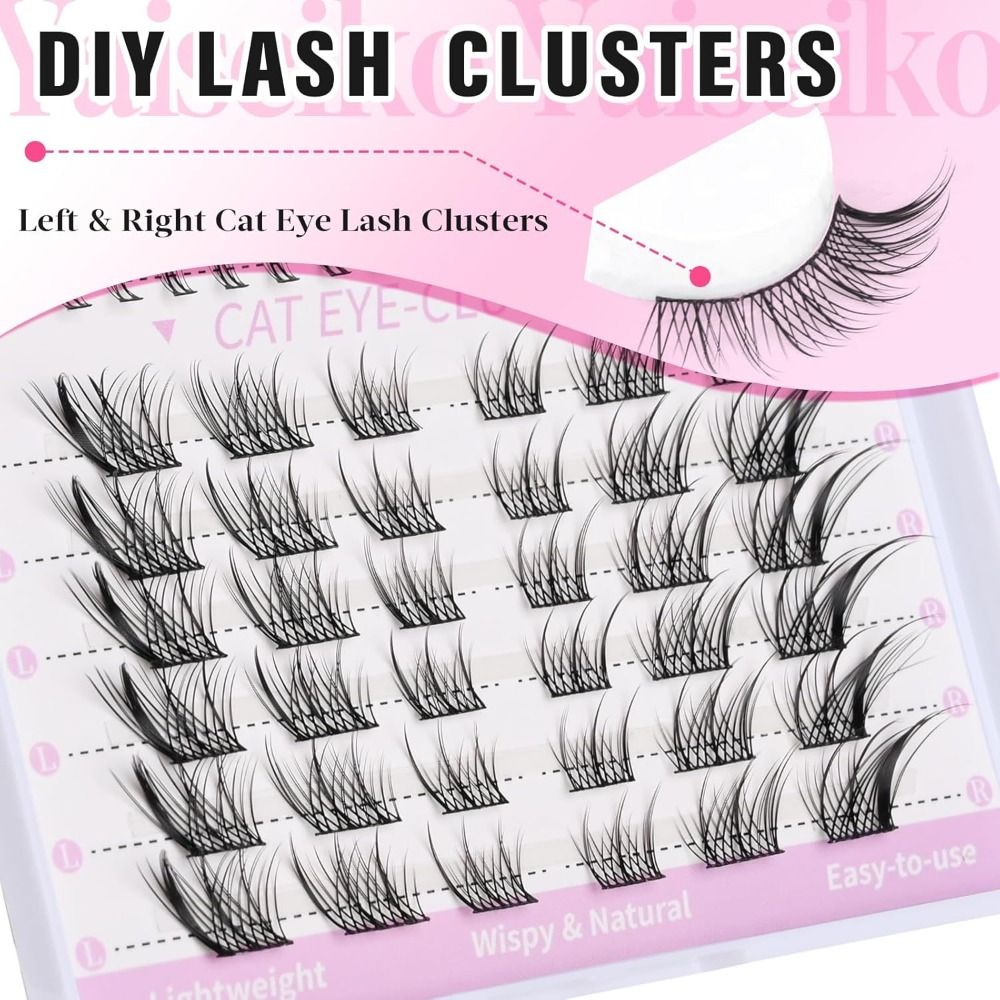 جديد ثلاثية الأبعاد عين القط ر - مراجعة Eyelash Extension Cat Eye وسعره
