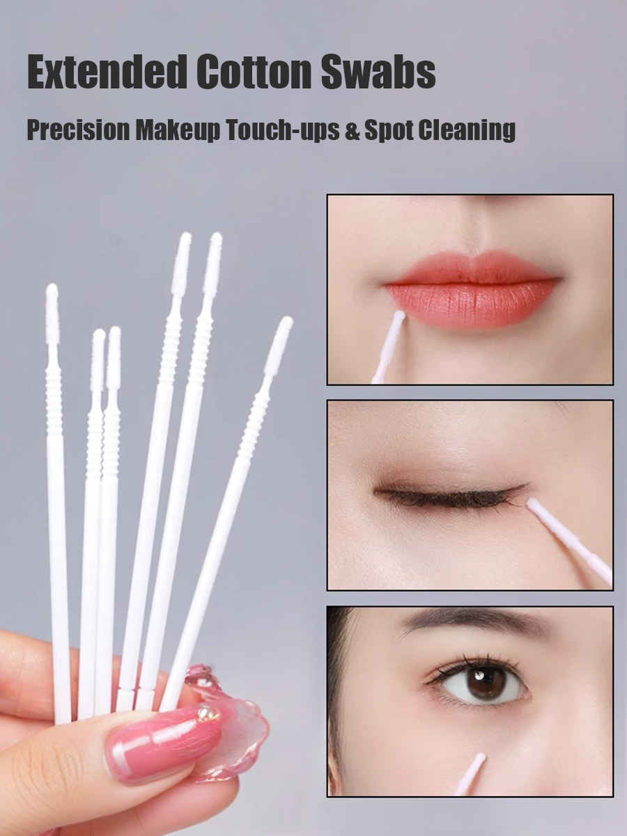 أعواد قطنية طويلة للاستخدام مر - مراجعة Eyelash Extensions وسعره