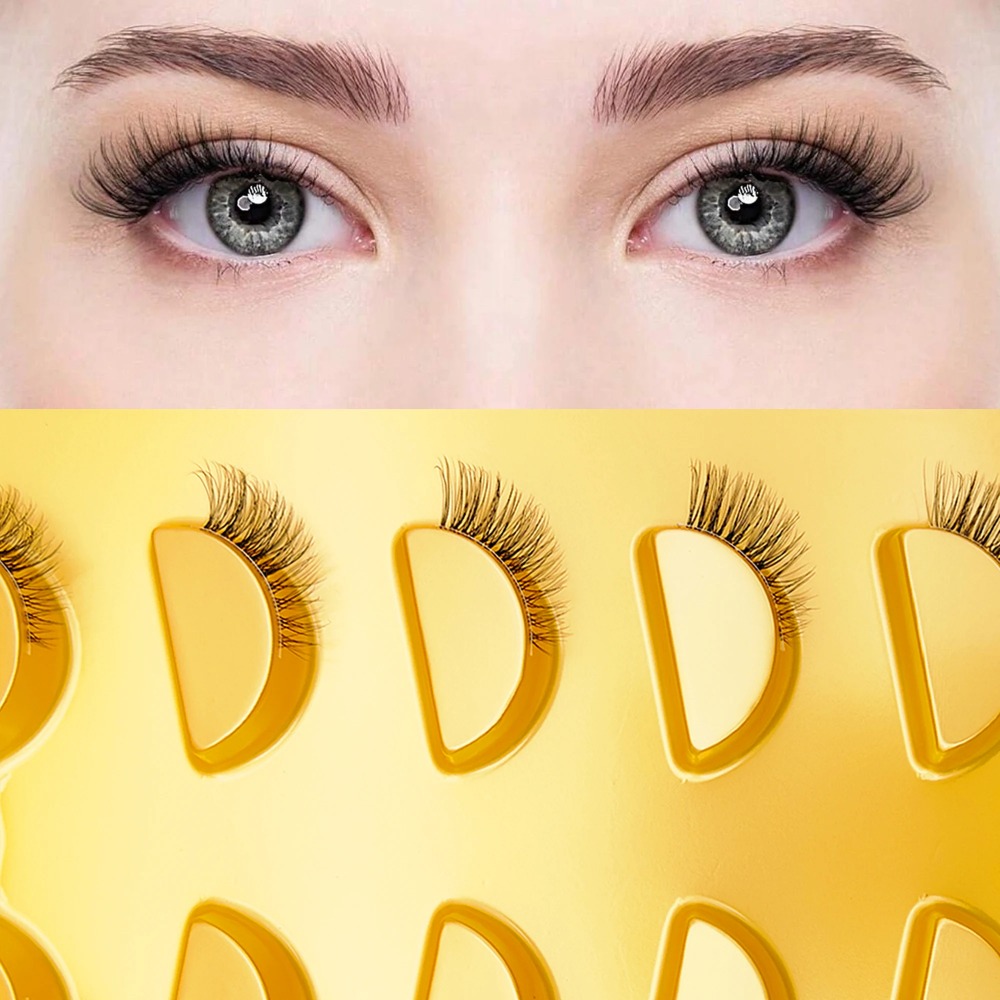 رموش صناعية طبيعية بتأثير عين  - مراجعة Eyelash Extension Cat Eye وسعره