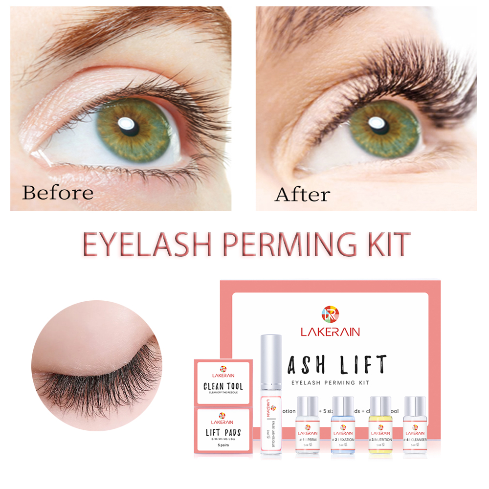 دروبشيبينغ لاش رفع عدة شبه دائ - مراجعة Eyelash Extension Permanent وسعره