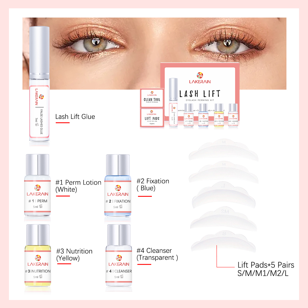 دروبشيبينغ لاش رفع عدة شبه دائ - مراجعة Eyelash Extension Permanent وسعره