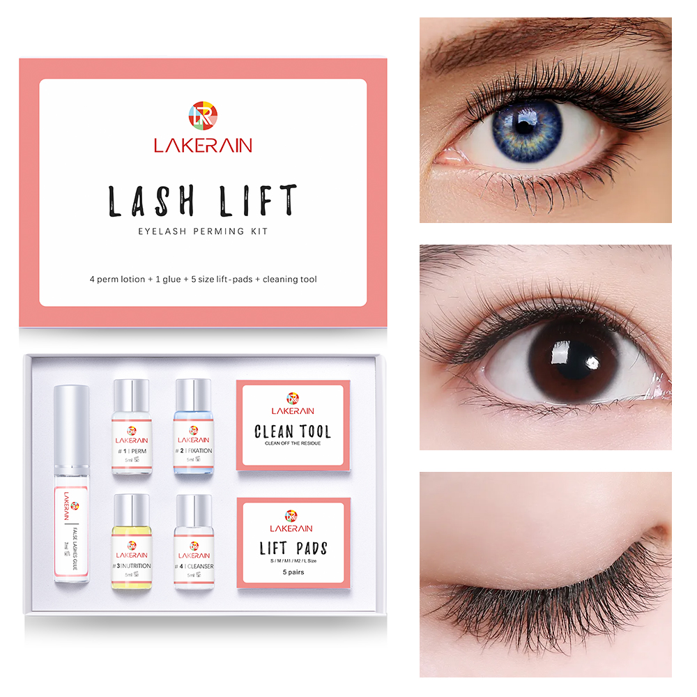 عدة رفع الحاجب المهنية رمش رفع - مراجعة Eyelash Extension Permanent وسعره