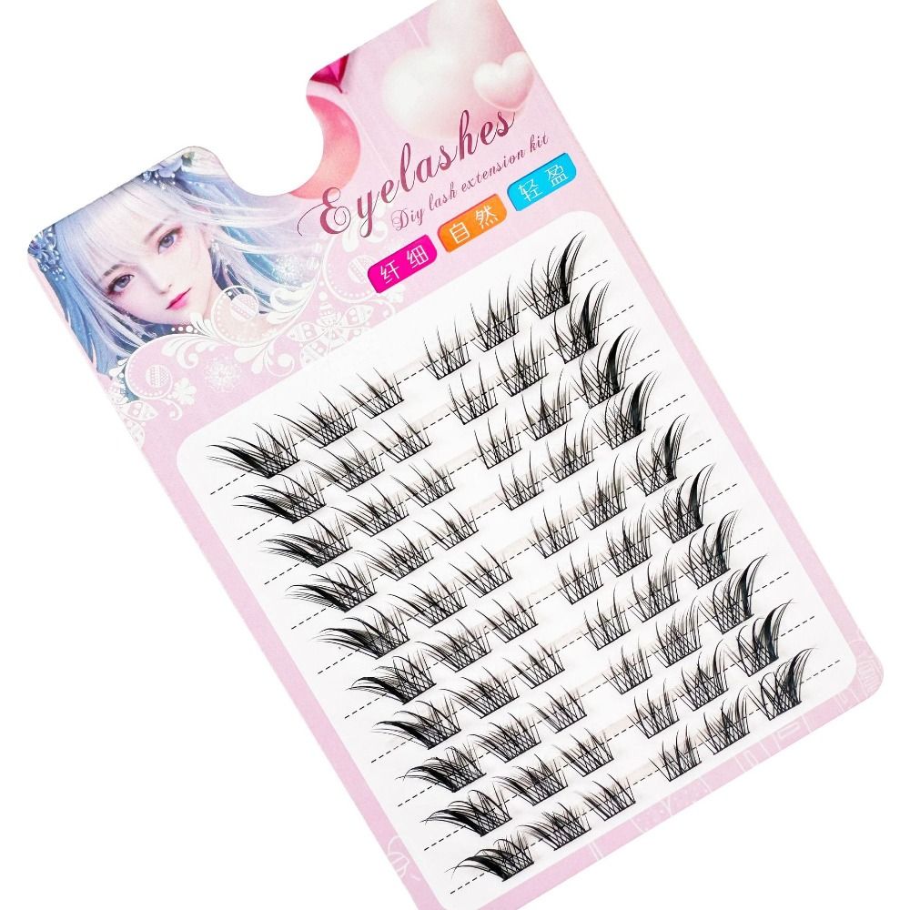 ثلاثية الأبعاد القط العين مجمو - مراجعة Eyelash Extension Cat Eye وسعره
