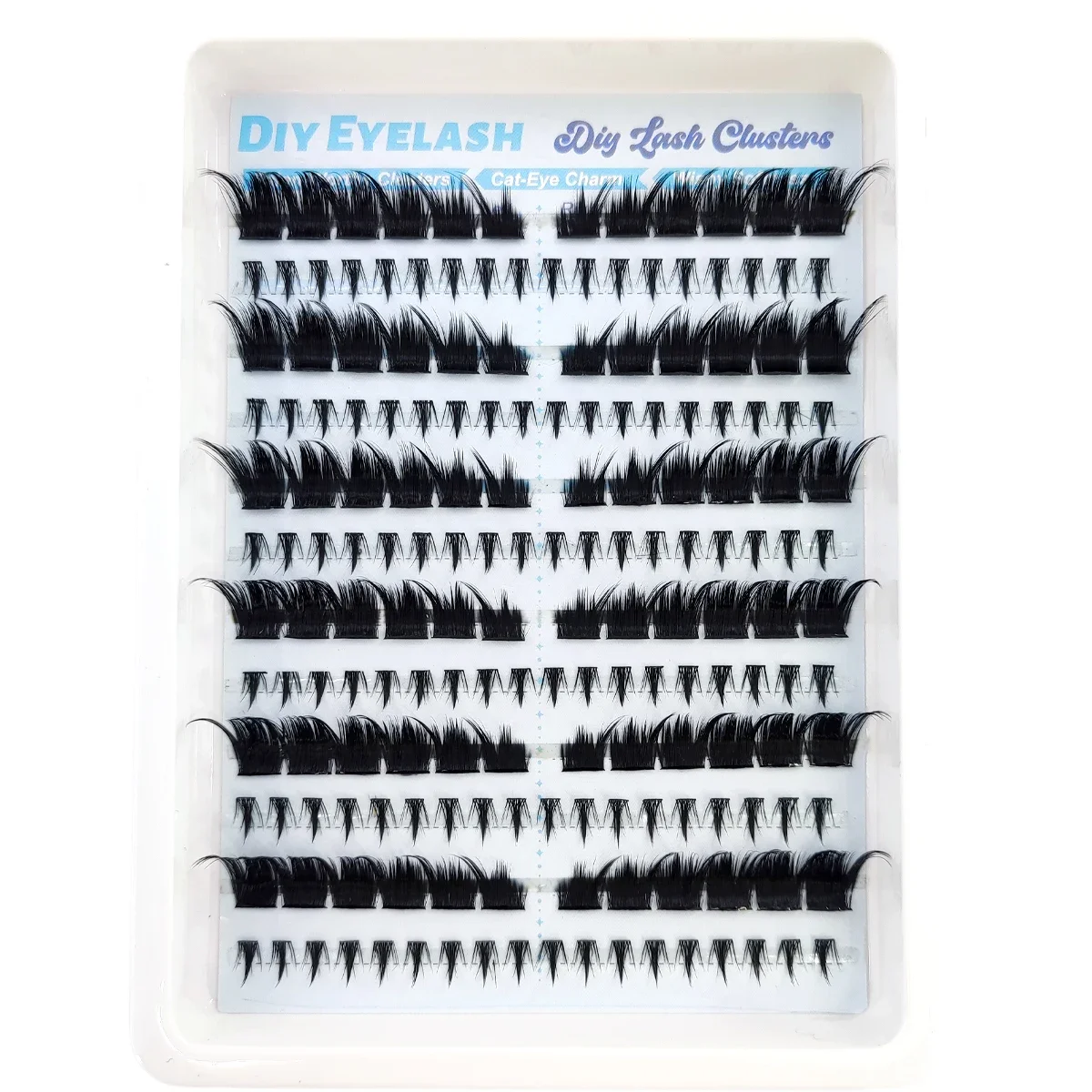 HBZGTLAD مجموعة رموش جديدة ممي - مراجعة Eyelash Extension Cat Eye وسعره